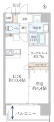 ATKレジデンスなんばの物件間取画像